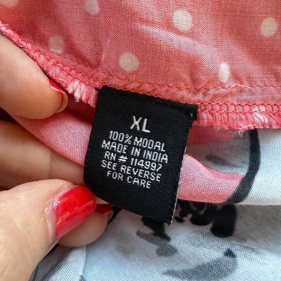 Tolani Collection Floral Twist Front Woven Top Coral Womens Size XL Boho Femme - Picture 6 of 8